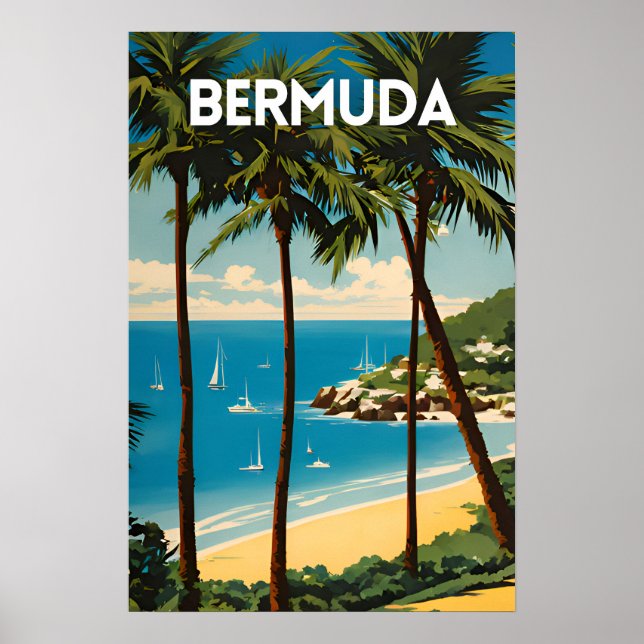 Bermuda Travel Poster (Front)