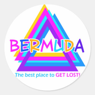 BERMUDA TRIANGLE autocollants