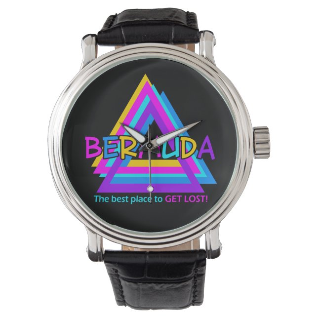 Bermuda Triangle custom watches (Front)