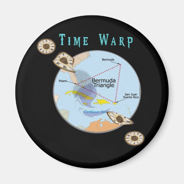 Bermuda Triangle Magnet (Front)