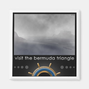 Bermuda Triangle Magnet