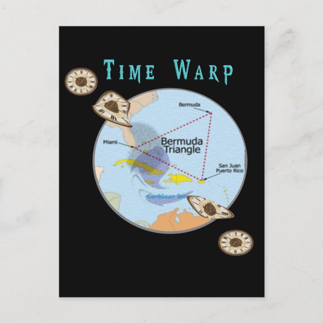 Bermuda Triangle Postcard (Front)