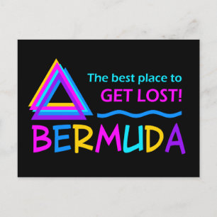 BERMUDA TRIANGLE postcard - customize