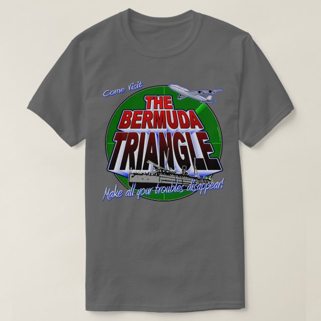 Bermuda Triangle T-Shirt (Design Front)