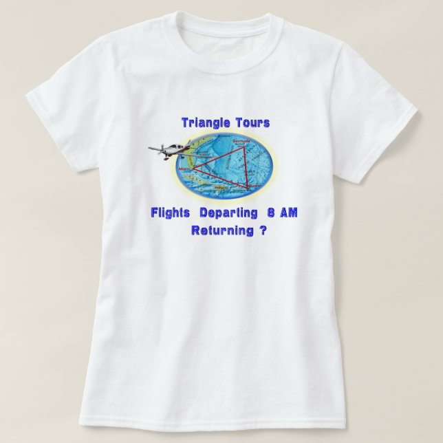 Bermuda Triangle T-Shirt (Design Front)