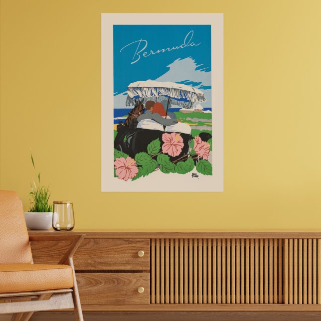 Bermuda | Vintage Travel Poster (Living Room 2)