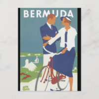 Bermuda Vintage Travel Poster