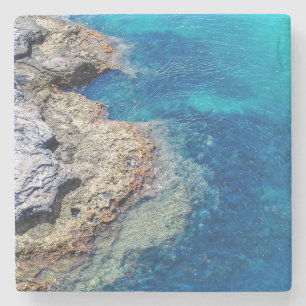 Bermuda Waters & Rocky Shoreline Coaster