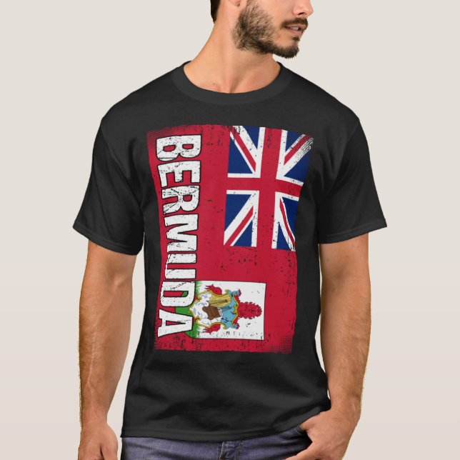 Bermudan Flag Bermuda  1 T-Shirt (Front)