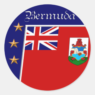 Bermudan flag stickers