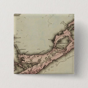 Bermudas 2 Inch Square Button