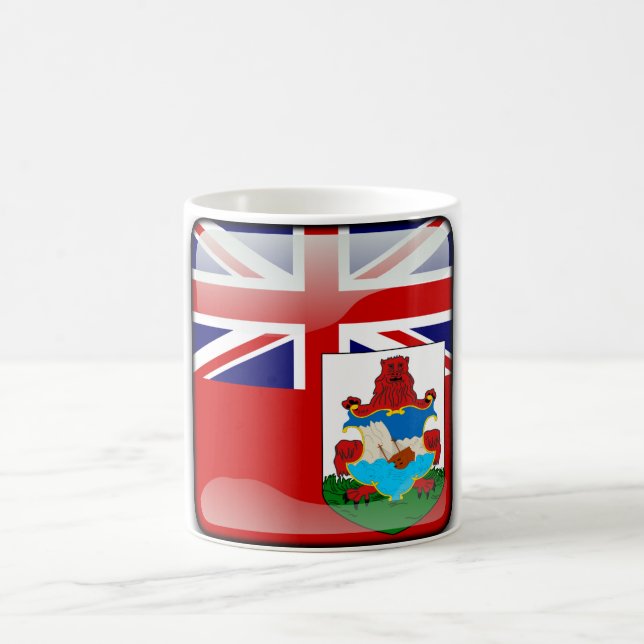Bermudian glossy flag coffee mug (Center)
