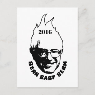 BERN BABY BERN - Bernie Sanders 2016 Postcard