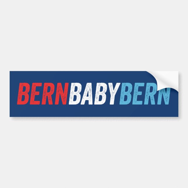 Bern Baby Bern Bumper Sticker (Front)