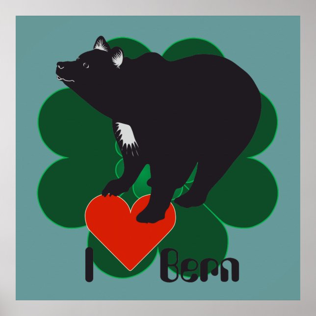 Bern, Berne, Berna, Bärn, Schweiz, Suisse, Poster (Front)