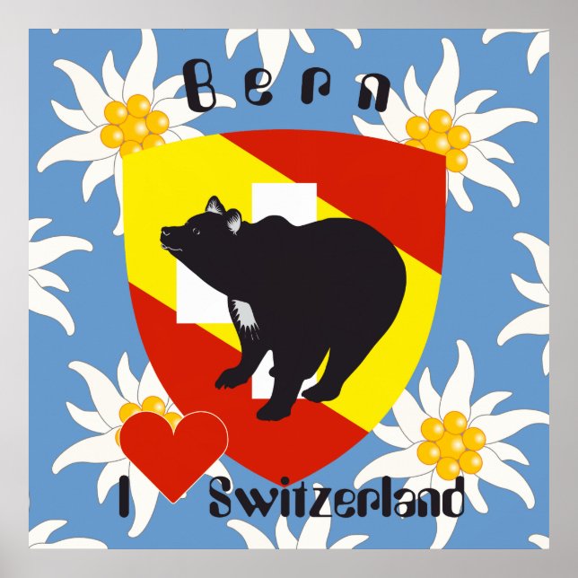 Bern, Berne, Berna, Bärn, Schweiz, Suisse, Poster (Front)