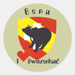 Bern Berne Berna Bärn Switzerland Suisse Sticker