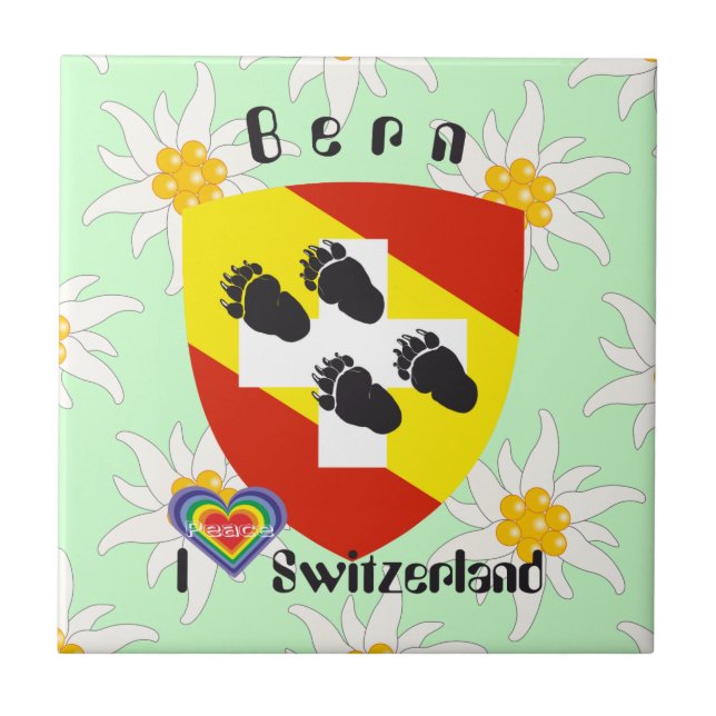 Bern Berne Berna Schweiz Suisse Fliese Tile (Front)
