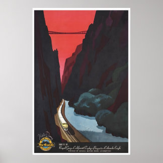 Bern Hill Train Poster Locomotive Art Railroad