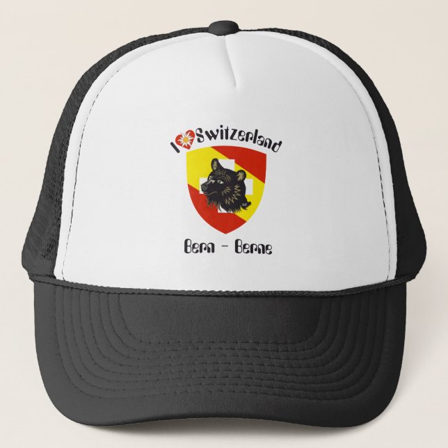 Bern Schweiz Suisse Svizzera Switzerland  Mütze Trucker Hat (Front)