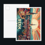 Bern Switzerland artistic colourful Postcard<br><div class="desc">Bern Switzerland artistic colourful</div>