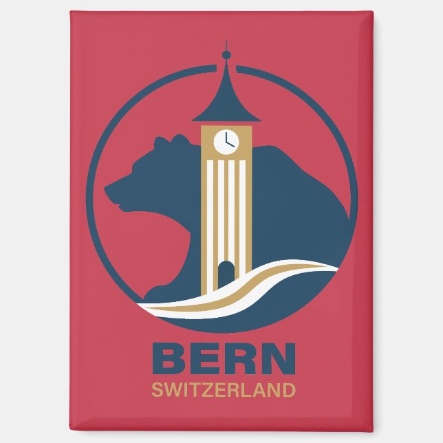Bern Switzerland Europe Magnet (Front)