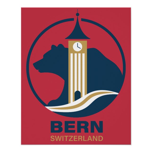 Bern Switzerland Europe Poster (Front)