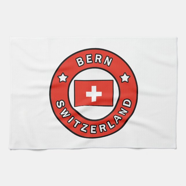 Bern Switzerland Kitchen Towel (Horizontal)