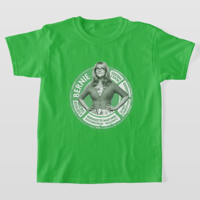 Bernadette Info Graphic T-Shirt (Laydown)