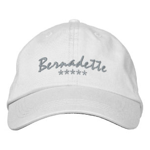 Bernadette Name Embroidered Hat
