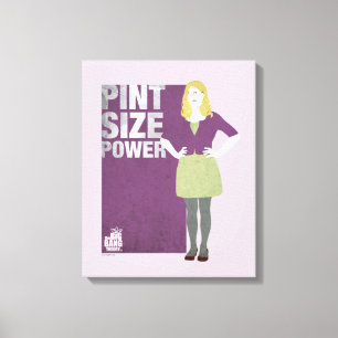 Bernadette   Pint Size Power Canvas Print