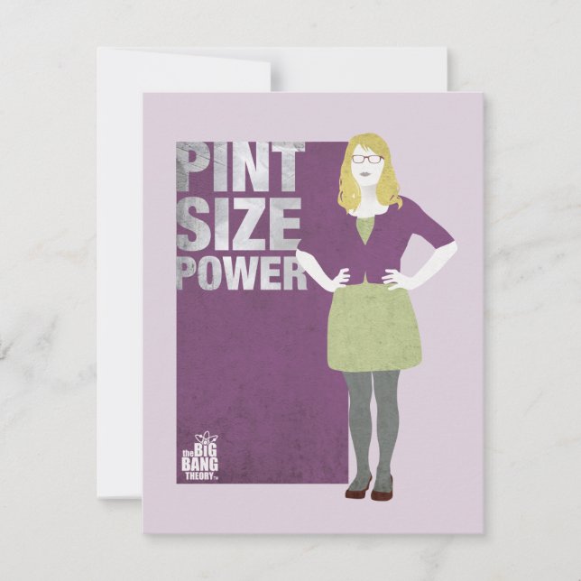 Bernadette | Pint Size Power Card (Front)