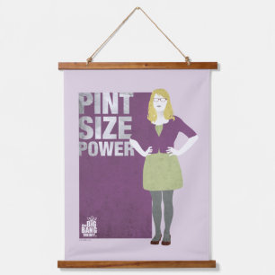 Bernadette   Pint Size Power Hanging Tapestry