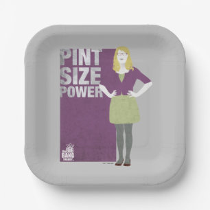 Bernadette   Pint Size Power Paper Plate