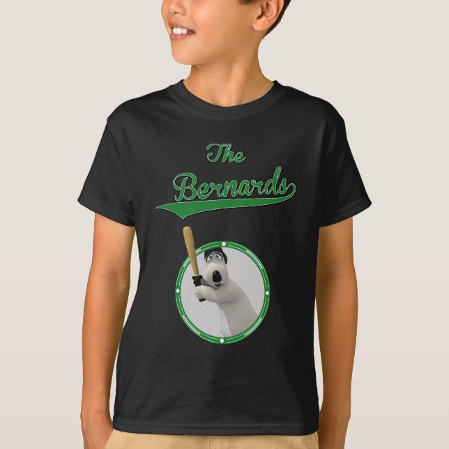 Bernard Bear Baseball Merchandise T-Shirt (Front)