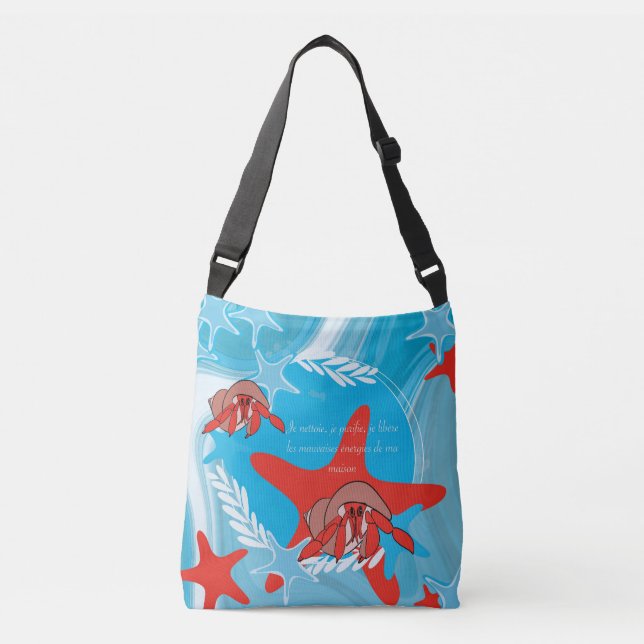bernard l'hermite crossbody bag (Front)