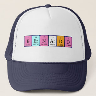 Bernardo periodic table name hat