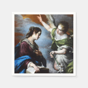 Bernardo Strozzi The Annunciation Napkin