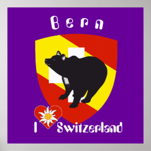 Berne, Berne, Berna, Bärn, Schweiz, Suisse, Poster