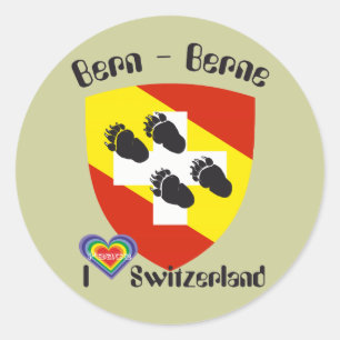 Berne Berne Berna Bärn Suisse Autocollants