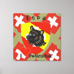 Berne, Berne, Berna, Ours, Suisse, Toile
