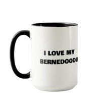 Bernedoodle café Mug