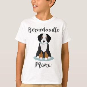 Bernedoodle Mama - Doodle Dog Lover T-Shirt