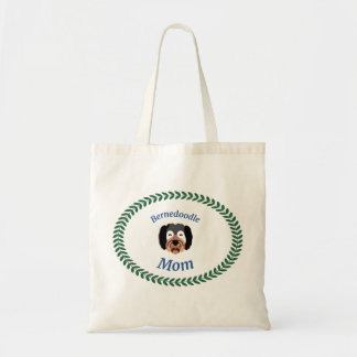 "Bernedoodle Mom" Tote Bag
