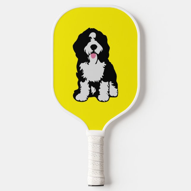 Bernedoodle Pickleball Paddle (Front)