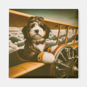 Bernedoodle pilot magnet