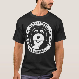 Bernedoodle Portrait  T-Shirt
