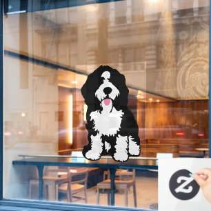 Bernedoodle Window Cling