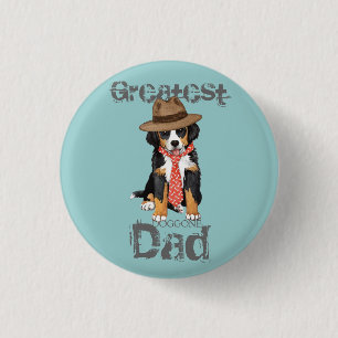 Berner Dad 1 Inch Round Button