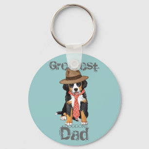 Berner Dad Keychain